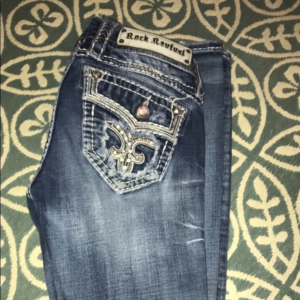 Rock revival slim boot jeans